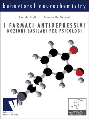 cover image of I farmaci antidepressivi, nozioni basilari per psicologi